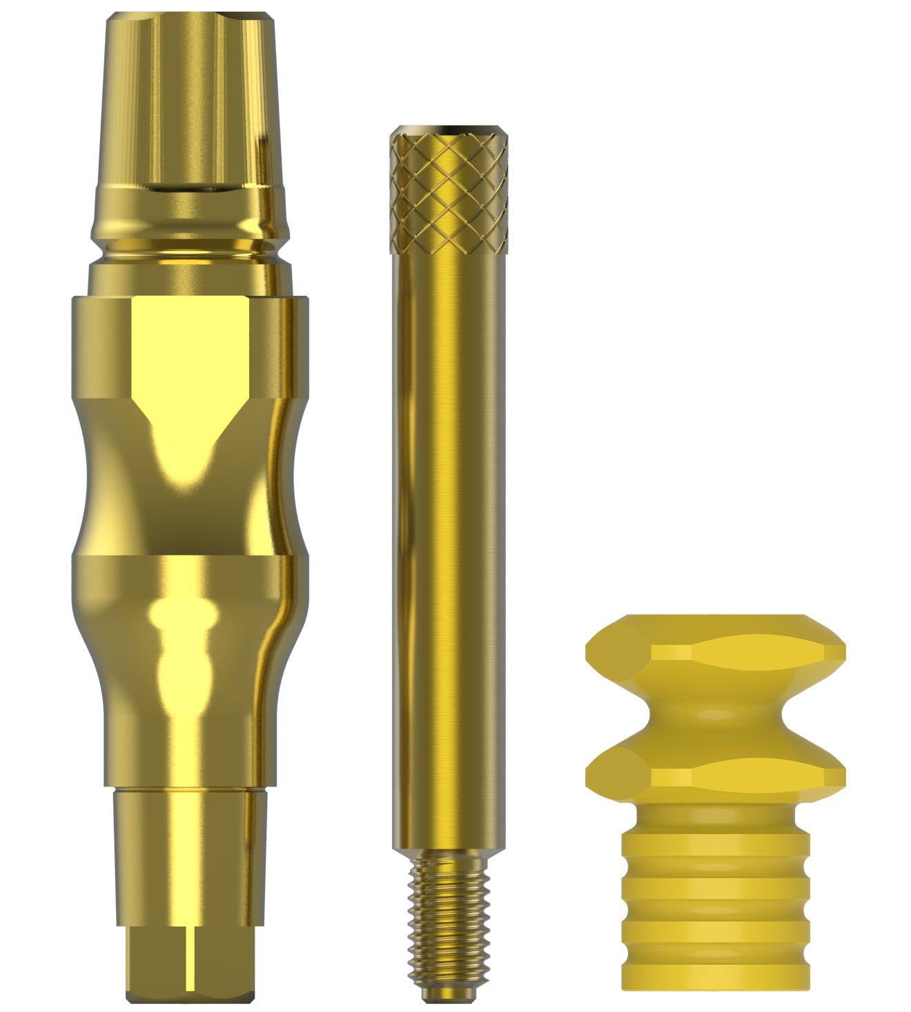 ETK3PRO/3_L.SET - Transferpfosten für geschlossenen Abdruck K3Pro 3mm-lange Version inkl. Schraube und Abdruckkappe