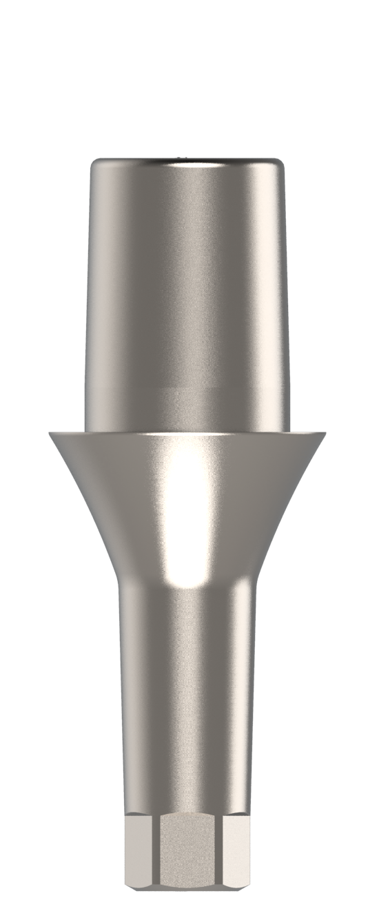 KSA 400025.H/2PRO - 4,0 x 2,5mm 0° Klebe/Scan Aufbau mit 2mm Pfosten - indexiert