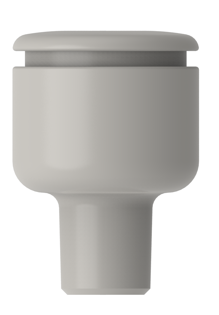 TA 60040/3 - 6,0 x 4,0mm Gingivaformer zentralverschraubt 3mm Pfosten